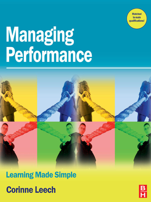 Title details for Managing Performance by Corinne Leech - Available